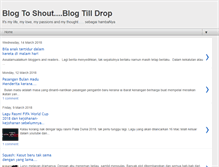 Tablet Screenshot of blog2shout.blogspot.com