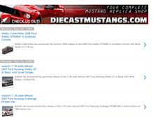 Tablet Screenshot of diecastmustangs.blogspot.com