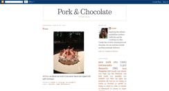 Desktop Screenshot of porkandchocolate.blogspot.com