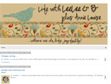 Tablet Screenshot of leeleeandb.blogspot.com