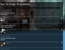 Tablet Screenshot of howtocreate3danimation-admin.blogspot.com