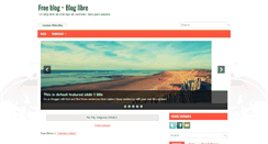 Desktop Screenshot of freeblogforyou.blogspot.com