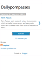 Mobile Screenshot of pornpassesdaily.blogspot.com