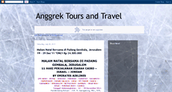Desktop Screenshot of anggrektours.blogspot.com