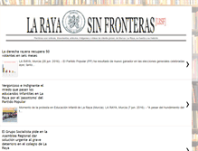 Tablet Screenshot of larayasinfronteras.blogspot.com
