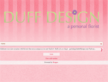 Tablet Screenshot of gayleduffdesign.blogspot.com