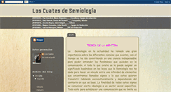 Desktop Screenshot of loscuatesdesemiologia.blogspot.com