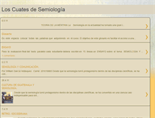 Tablet Screenshot of loscuatesdesemiologia.blogspot.com