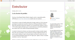 Desktop Screenshot of entrelector.blogspot.com