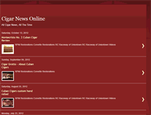 Tablet Screenshot of cigarnewsonline.blogspot.com