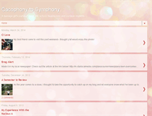 Tablet Screenshot of cacophonytosymphony.blogspot.com