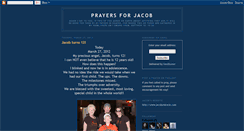 Desktop Screenshot of prayersforjacob.blogspot.com