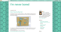 Desktop Screenshot of imneverbored.blogspot.com