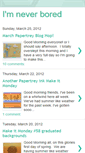 Mobile Screenshot of imneverbored.blogspot.com