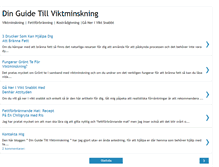 Tablet Screenshot of effektivviktminskning.blogspot.com