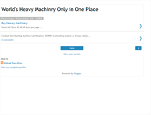 Tablet Screenshot of heavymachinea003.blogspot.com
