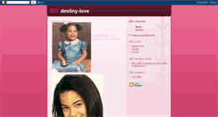 Desktop Screenshot of destiny-love.blogspot.com