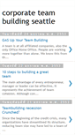 Mobile Screenshot of corporate-team-building-seattle.blogspot.com