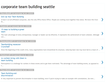 Tablet Screenshot of corporate-team-building-seattle.blogspot.com