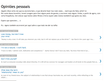 Tablet Screenshot of opinioespessoais.blogspot.com