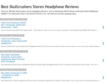 Tablet Screenshot of best-skullcrushers-headphone-reviews.blogspot.com