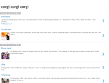 Tablet Screenshot of corgicorgicorgi.blogspot.com