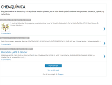 Tablet Screenshot of chemquimicaupel.blogspot.com