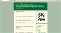 Desktop Screenshot of comm-env.blogspot.com