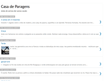 Tablet Screenshot of casadeparagens.blogspot.com