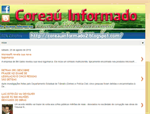 Tablet Screenshot of coreauinformado2.blogspot.com