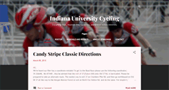 Desktop Screenshot of iucycling.blogspot.com