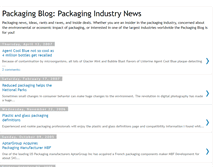 Tablet Screenshot of packagingblog.blogspot.com