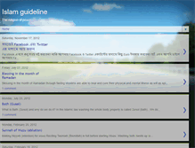 Tablet Screenshot of islamguideline.blogspot.com