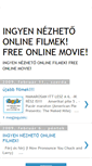 Mobile Screenshot of ingyenonlinefilmek.blogspot.com
