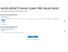 Tablet Screenshot of ingyenonlinefilmek.blogspot.com