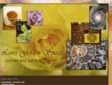 Tablet Screenshot of lovesgoldenspirals.blogspot.com
