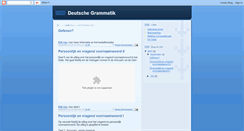 Desktop Screenshot of duitsegrammatica.blogspot.com