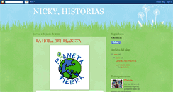 Desktop Screenshot of nickyhistorias.blogspot.com