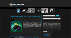 Desktop Screenshot of gadget-ideaz.blogspot.com