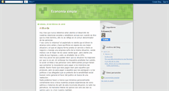 Desktop Screenshot of laeconomiasimple.blogspot.com