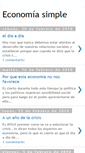 Mobile Screenshot of laeconomiasimple.blogspot.com