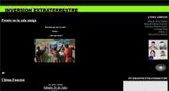 Desktop Screenshot of inversionextraterrestre.blogspot.com