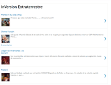 Tablet Screenshot of inversionextraterrestre.blogspot.com