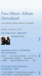 Mobile Screenshot of freealbums4download.blogspot.com