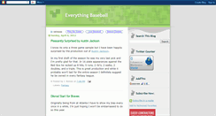 Desktop Screenshot of everythingbaseballrelated.blogspot.com