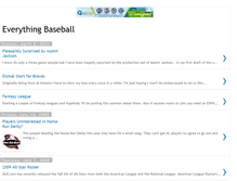 Tablet Screenshot of everythingbaseballrelated.blogspot.com