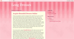 Desktop Screenshot of longdresses.blogspot.com