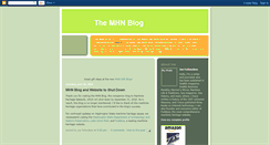Desktop Screenshot of mhnblog.blogspot.com