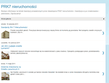 Tablet Screenshot of prk7nieruchomosci.blogspot.com