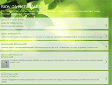 Tablet Screenshot of biovidanaturales.blogspot.com